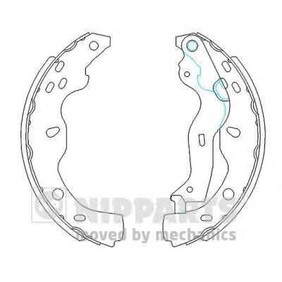 Sapatas do freio traseiras de tambor Fiat/Alfa/Lancia 71742832 preço, a partir de 32,70 USD