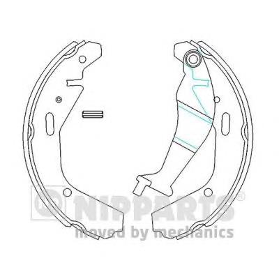 Sapatas do freio traseiras de tambor Suzuki 5320086G00 preço, a partir de 26,23 USD