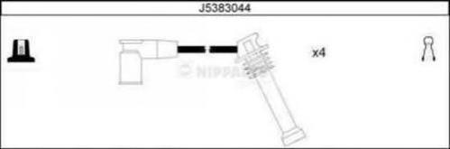 Fios de alta voltagem, kit 05860 Asam
