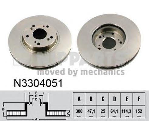 Disco do freio dianteiro Brembo 09A27210