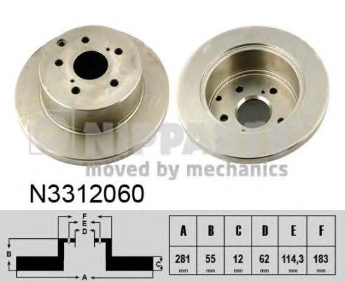Compre 26TO028 RED Line OIL Disco do freio traseiro