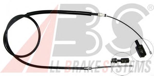 Cabo traseiro direito/esquerdo do freio de estacionamento 111004 Beca Cables