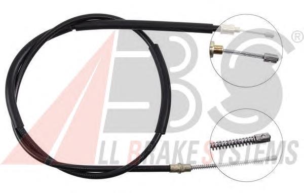 Cabo do freio de estacionamento traseiro esquerdo Alfa Romeo 33  905