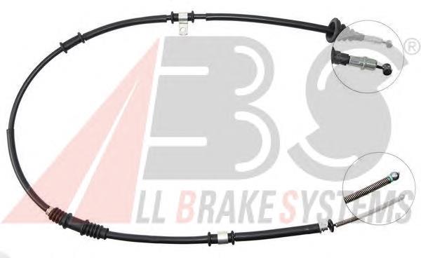 Compre MB520341 Mitsubishi Cabo do freio de estacionamento traseiro esquerdo