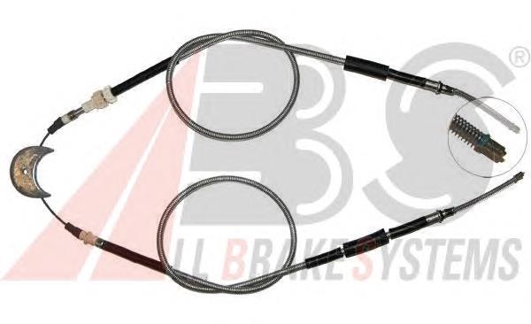 Cabo traseiro direito/esquerdo do freio de estacionamento para Ford Fiesta Mk2 FBD
