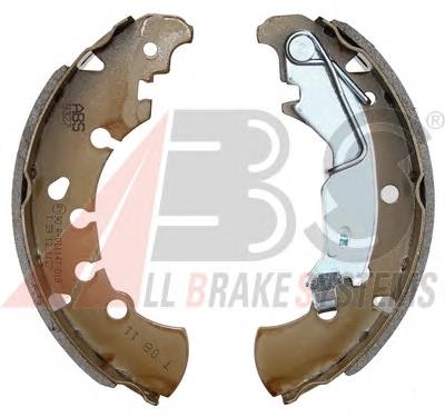 Sapatas do freio traseiras de tambor BSA208500 Open Parts