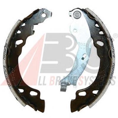 Sapatas do freio traseiras de tambor 77365085 Fiat/Alfa/Lancia