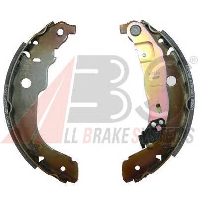 Sapatas do freio traseiras de tambor LS2000 Knorr-bremse