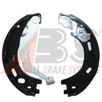 Sapatas do freio de estacionamento SFS500012 Land Rover
