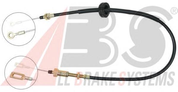 1336889080 Fiat/Alfa/Lancia Cabo do freio de estacionamento dianteiro
