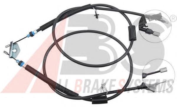 Cabo traseiro direito/esquerdo do freio de estacionamento Ford 1707756 preço, a partir de 31,75 USD