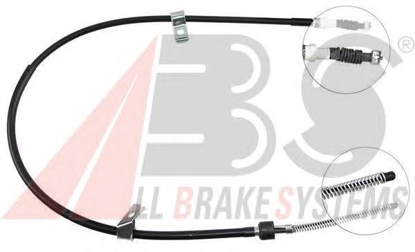 Compre MB140462 Mitsubishi Cabo do freio de estacionamento traseiro esquerdo