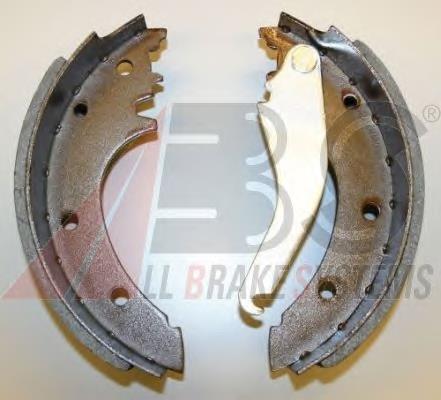 Sapatas do freio traseiras de tambor SA6509 Brembo
