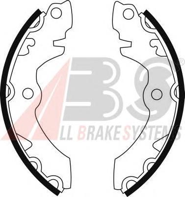 Sapatas do freio de estacionamento Suzuki Samurai  SJ