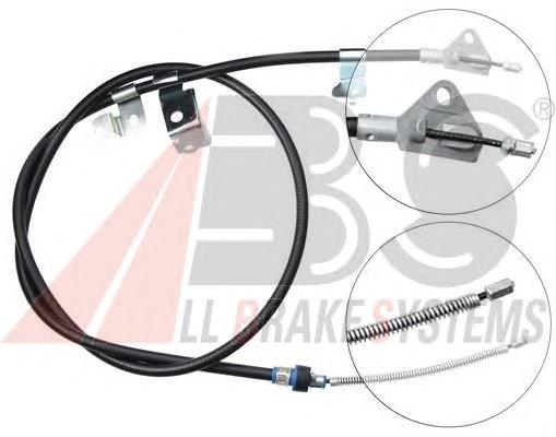 Compre 464300D010 Toyota Cabo do freio de estacionamento traseiro esquerdo