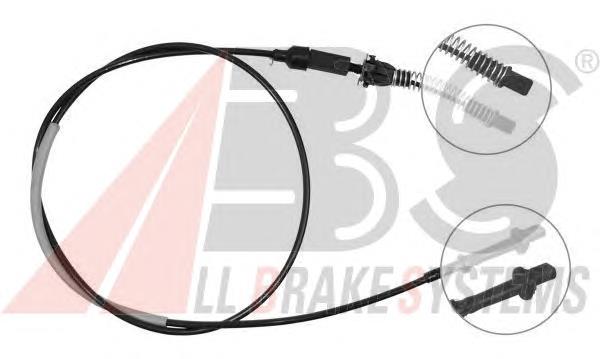  Cabo/pedal de gás (de acelerador) Ford Escort III hatchback (GAA, AWA, ABFT, AVA) (1980 - 1985) III