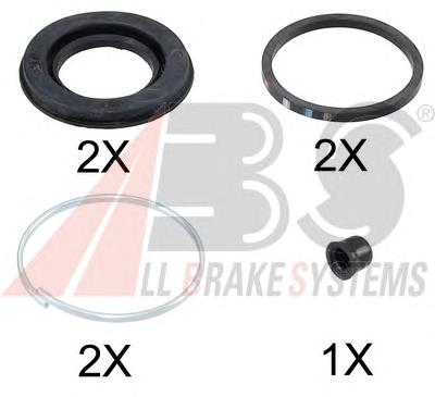 A0004209583 Mercedes Kit de reparação de suporte do freio traseiro