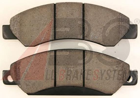 19285993 General Motors Sapatas do freio dianteiras de disco