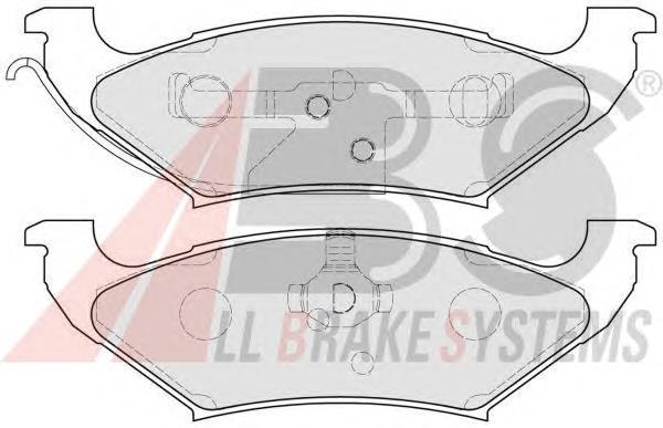 Compre 5014036AA Chrysler Sapatas do freio traseiras de disco