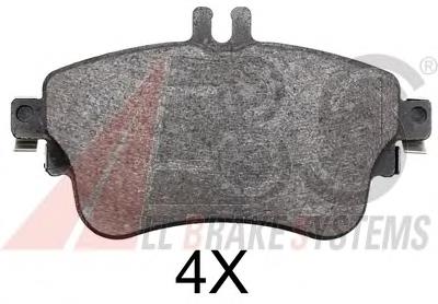 Sapatas do freio dianteiras de disco Jurid/Bendix BPD1088 preço, a partir de 33,80 USD