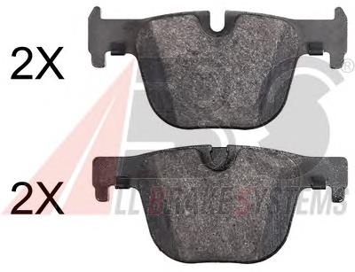 Sapatas do freio traseiras de disco BMW 34206799813 preço, a partir de 36,96 USD