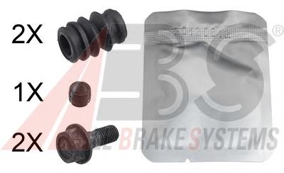 Kit de reparação de suporte do freio dianteiro Nissan Navara NP300 IV D23, D23T