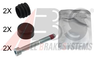 55122 ABS Kit de reparação de suporte do freio traseiro