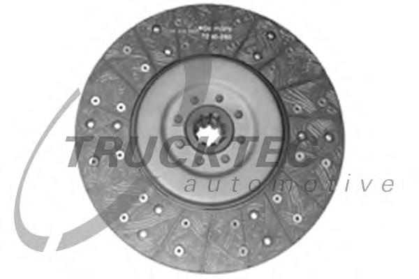 0123138 Trucktec Disco de embraiagem