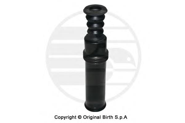Compre 02193 Metalcaucho Pára-choque (grade de proteção) de amortecedor traseiro + bota de proteção