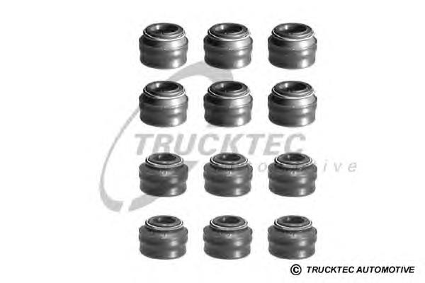 Compre 57010200 Ajusa Vedação de válvula (coletor de óleo), admissão/escape, kit para um motor