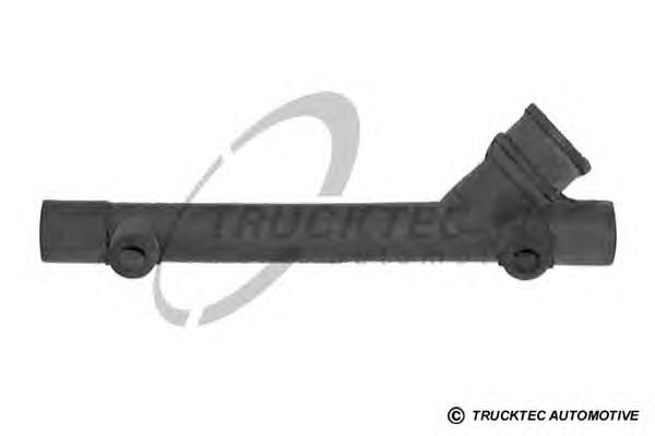 Cano derivado de ventilação de cárter (de separador de óleo) A6610163081 Mercedes