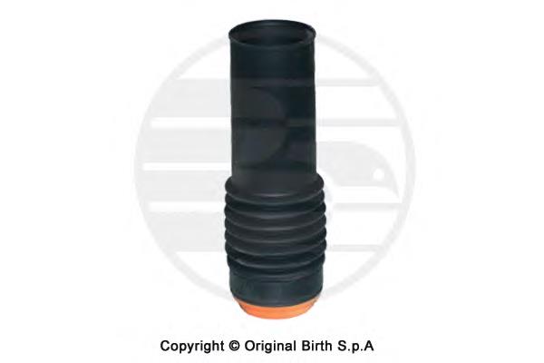 60650551 Fiat/Alfa/Lancia Pára-choque (grade de proteção) de amortecedor dianteiro + bota de proteção