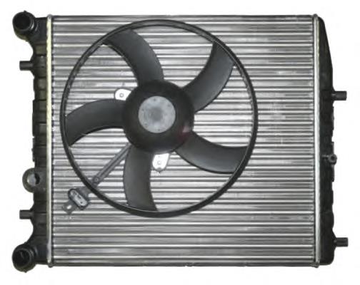 Radiador de esfriamento de motor 6Q0121253AG VAG