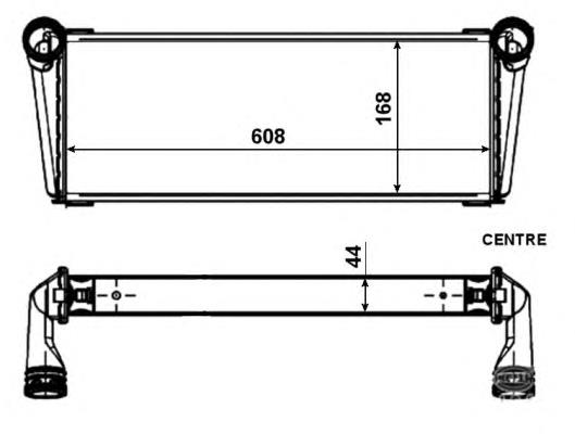 53009 NRF Radiador de esfriamento de motor