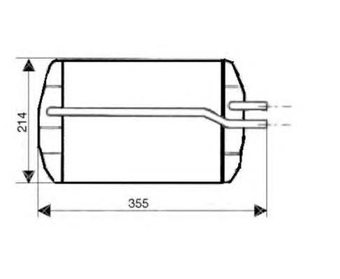 Compre 53633 NRF Radiador de forno (de aquecedor)