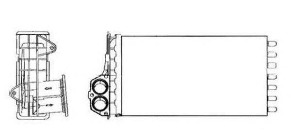 Radiador de forno (de aquecedor) Mahle Original AH88000S preço, a partir de 28,38 USD