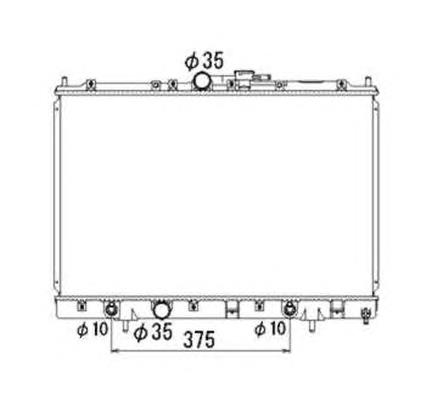 Radiador de esfriamento de motor VALEO 734197 preço, a partir de 137,87 USD