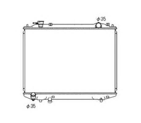 Compre 53567 NRF Radiador de esfriamento de motor