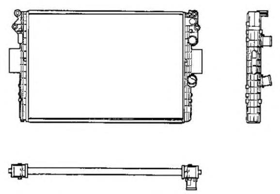 Radiador de esfriamento de motor Iveco 500396428 preço, a partir de 125,12 USD