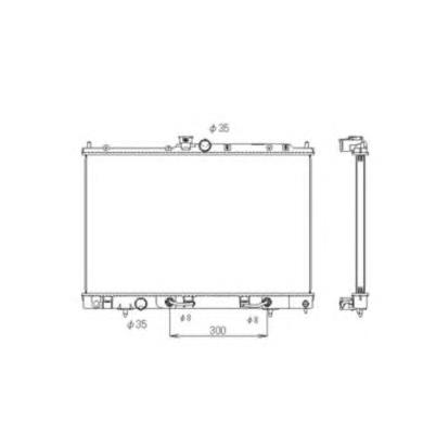 Radiador de esfriamento de motor Mitsubishi MN180172 preço, a partir de 116,19 USD