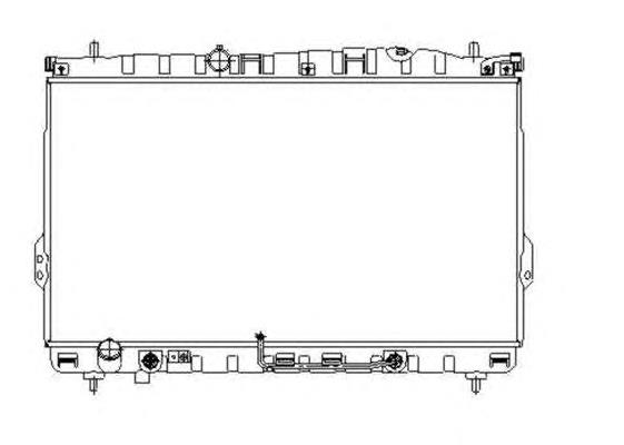 Radiador de esfriamento de motor Hyundai/Kia 253103A202 preço, a partir de 145,93 USD