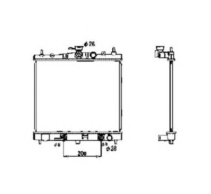 Radiador de esfriamento de motor Koyorad PL021563 preço, a partir de 118,85 USD