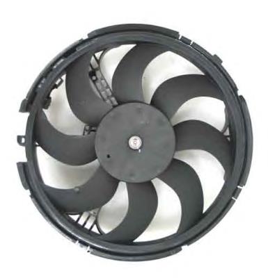 Ventilador elétrico de esfriamento montado (motor + roda de aletas) 47507 NRF