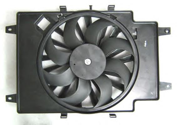 Compre 05072012 Frig AIR Difusor do radiador de esfriamento, montado com motor e roda de aletas