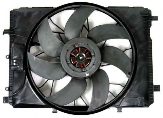 214815DA1A Nissan/Infiniti Difusor do radiador de esfriamento, montado com motor e roda de aletas