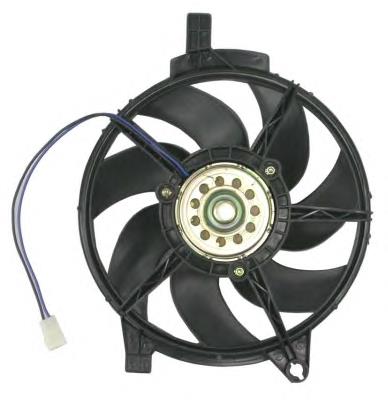 Ventilador elétrico de intercooler montado (motor + roda de aletas) NRF 47445