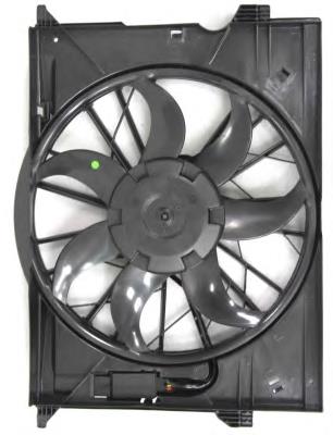 Ventilador elétrico de esfriamento montado (motor + roda de aletas) direito 2115001693 Mercedes