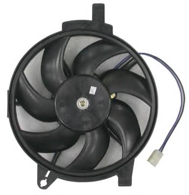 Ventilador elétrico de intercooler montado (motor + roda de aletas) 47445 NRF