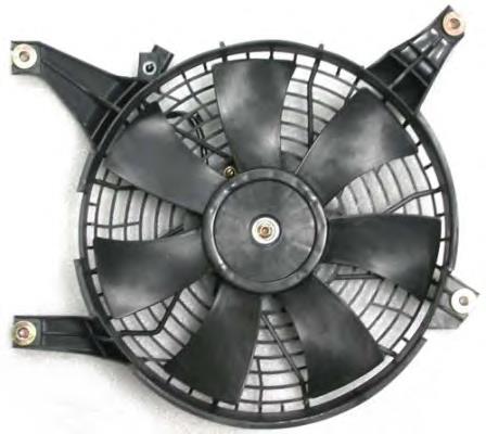 Difusor do radiador de aparelho de ar condicionado, montado com roda de aletas e o motor 47468 NRF
