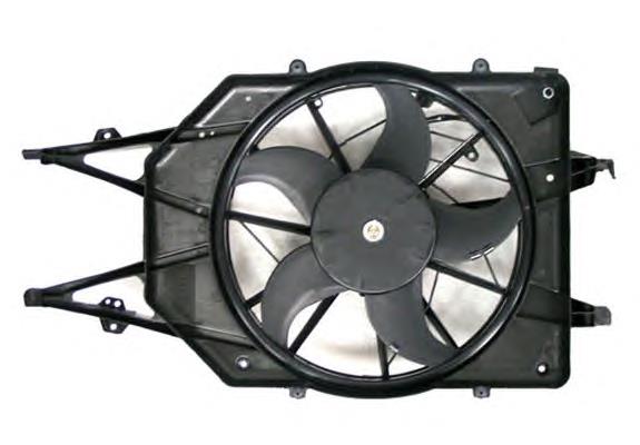 Difusor do radiador de esfriamento, montado com motor e roda de aletas 47475 NRF